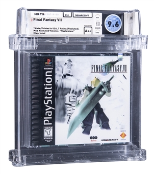 1997 PS1 Playstation (USA) "Final Fantasy VII" Sealed Video Game - WATA 9.6/A++